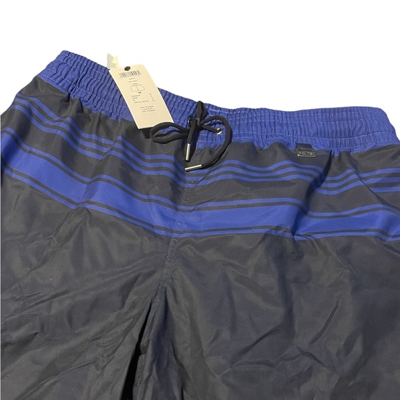 HOM SWIMWEAR Navy/Black Swim Trunk, Size M, NWT - Picture 4 of 6